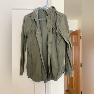 Staccato jacket with hood